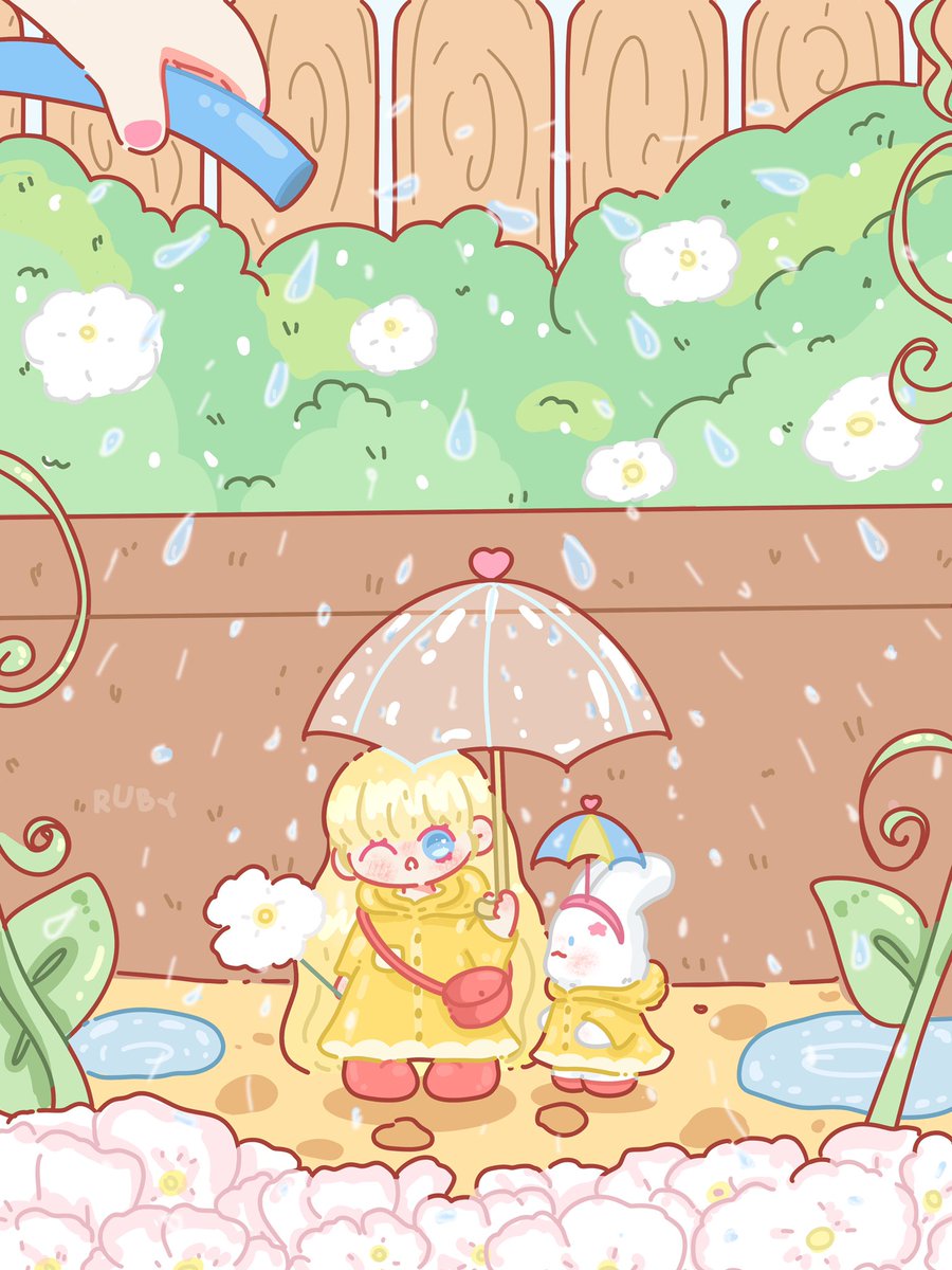 ฝนตก ❌
รดน้ำ ✅