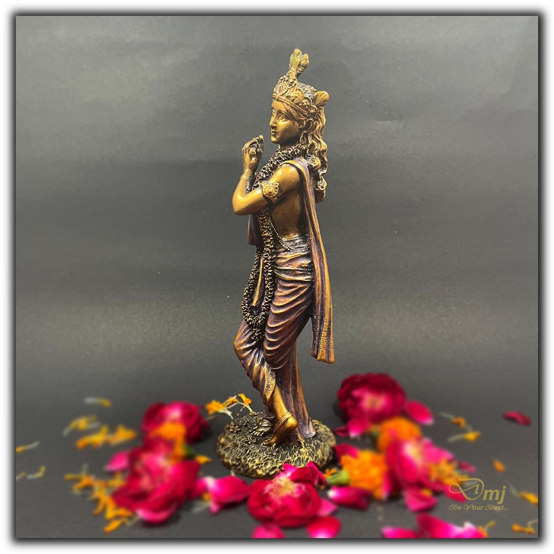 diwamhandicraft's tweet image. Product Name: RESIN BRASS FINISH KRISHNA STATUE

Product Description:
Celebrate divine love and wisdom with our exquisite Resin Brass Finish Krishna Statue. 

Product Code: DMJ-4211
Dimensions: 3inch x 3inch x 10inch

#DMJ #KrishnaStatue #DivineArt #SpiritualDecor #BrassFinish
