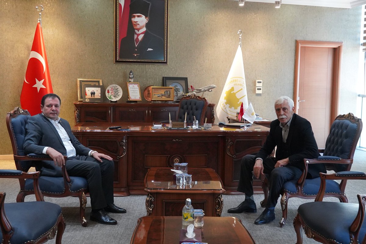 22. ve 23. dönem Milletvekili Sn.Sabahattin Cevheri'yi ağırladık.

Nazik ziyaretlerinden dolayı kendilerine teşekkür ederiz.