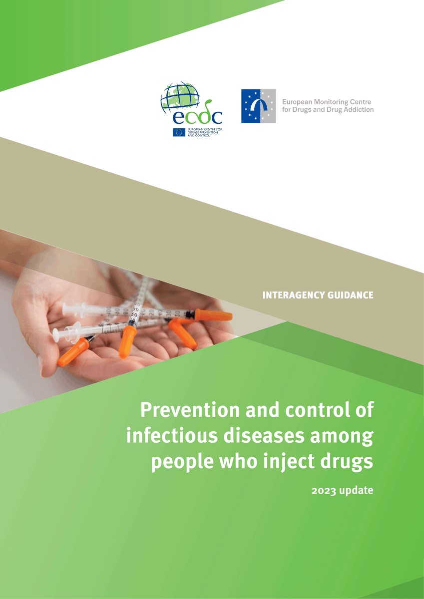 goeg_at's tweet photo. 📢 #ECDC and #EMCDDA have just unveiled the first update of their joint public health guidance on prevention and control of #InfectiousDiseases among people who inject drugs. We are proud that @goeg_at played an integral role in shaping this guidance. 🧵 https://t.co/An4QwTsknZ