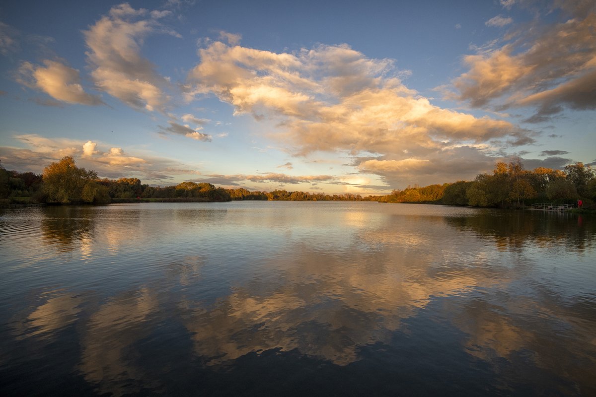 Colwick Big Sky Another more traditional image from the sunset at Colwick last night..... #Colwick #Nottingham