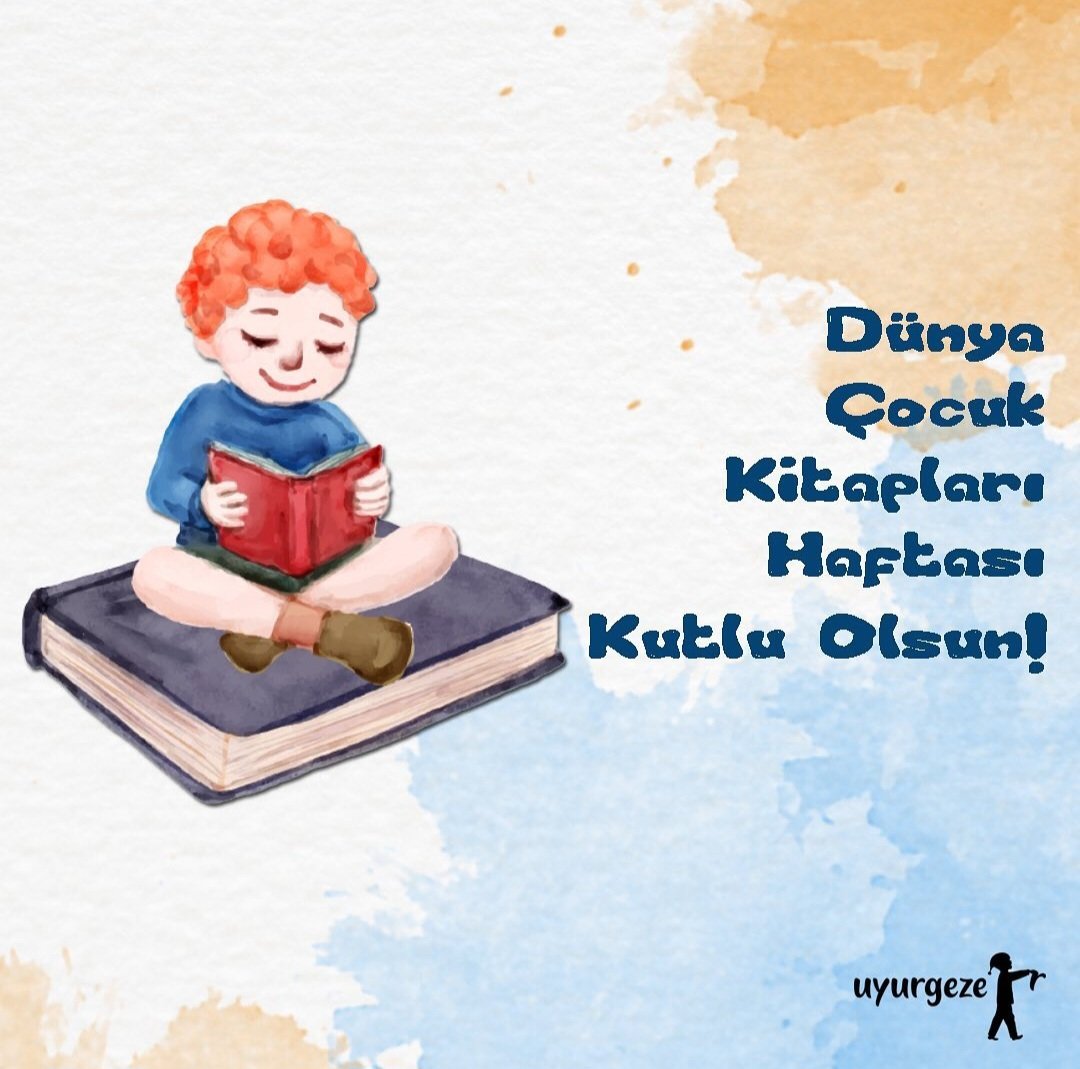 Sadece çocukların değil her yaştan okurun “Dünya Çocuk Kitapları Haftası” kutlu olsun, kitapla dolsun! . . . #dünyaçocukkitaplarıhaftası #uyurgezerkitap
