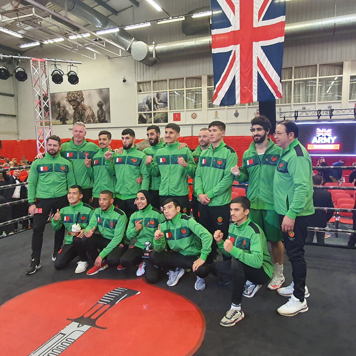 A look back on a busy week for <a href="/armyboxingteam/">British Army Boxing Team 🔴🇬🇧🔴</a>.
A successful and winning representative fixture against Bahrain at ITC Catterick in front of 1000 soldiers.
A day on the Parachute Regt Trainasium.
Sparring with clubs in the NE &amp; a session of reps up and down the Richmond Steps.