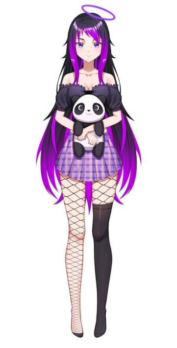 ReatorSub's tweet image. Just finished my latest 2D masterpiece! | Crafting captivating #2DModels and mesmerizing #VRModels  #DigitalArt #CharacterDesign #2DArt #VRDesign #CharacterArt #ModelingArt #VRCharacter #DigitalDesign #CharacterArt #AvatarCreation