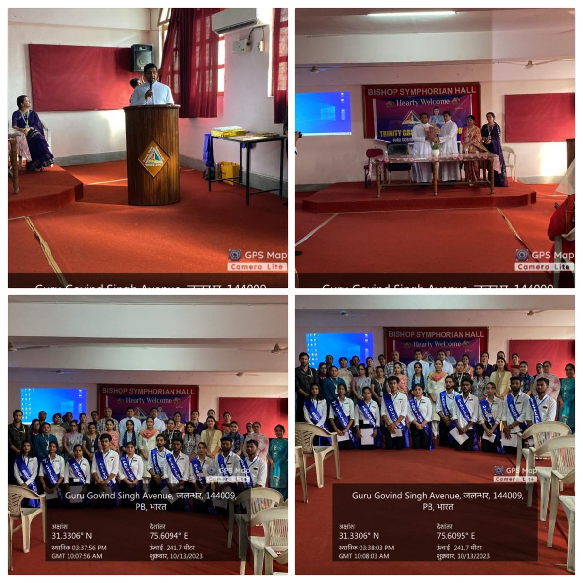 Trinity_Jal's tweet photo. Investiture ceremony of the college cabinet 2023-24 was organised under the guidance of our management.
Cabinet members took oath and were invested  with new responsibilities in the form of badges.

#trinity #collegecabinet #investiture https://t.co/AcPPfKgBN5