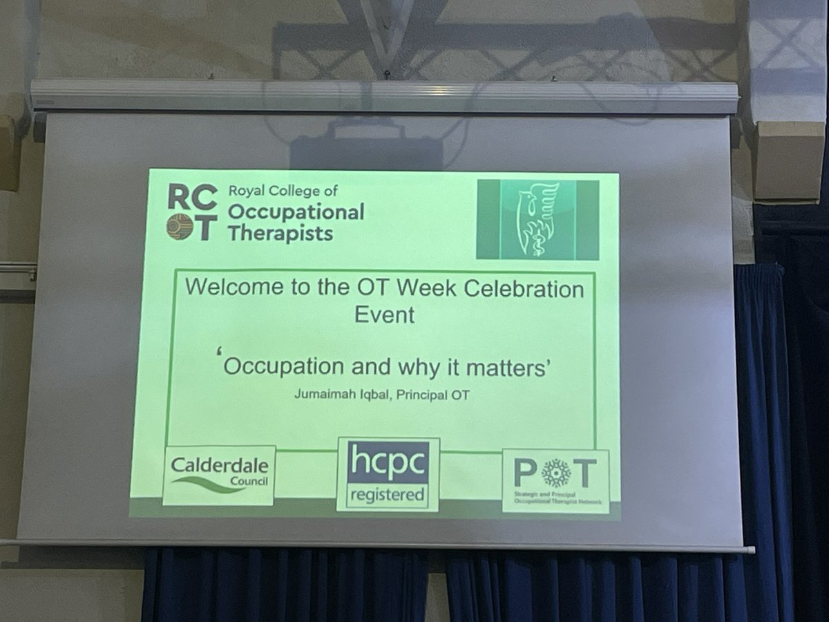Really looking forward to todays event, celebrating our fabulous Occupational Therapy colleagues! @IqbalJumaimah @CathGormally @robintuddenham #OTWeek2023