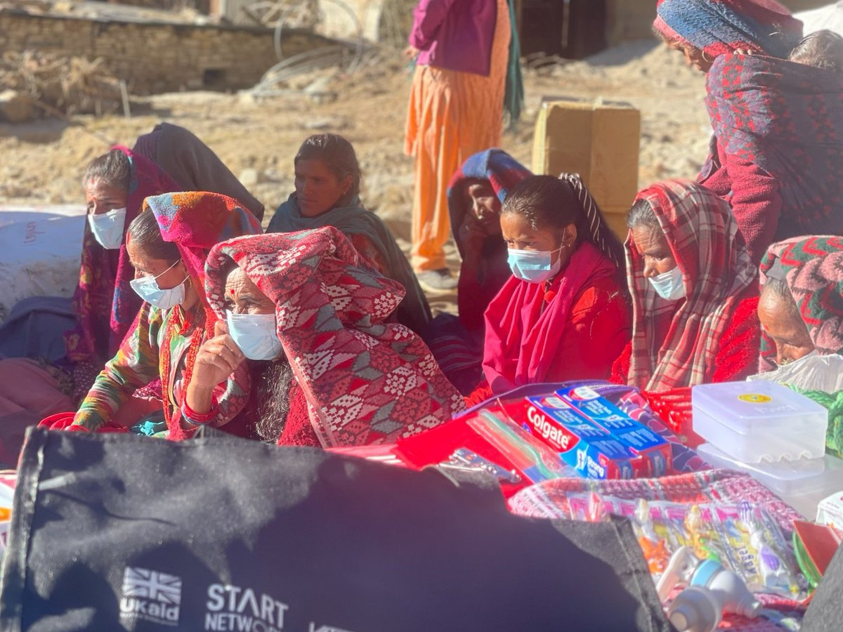 ⌛️Today, Start Fund Nepal awarded £170,908 to the Mercy Corps and RRN and £25, 000 to SOSEC and Islamic Relief Consortia to respond to the Jajarkot earthquake. Their response will focus on shelters🛖, winterization❄️, and WASH🧼 helping over 8000 people directly. #Jajarkot #SFN