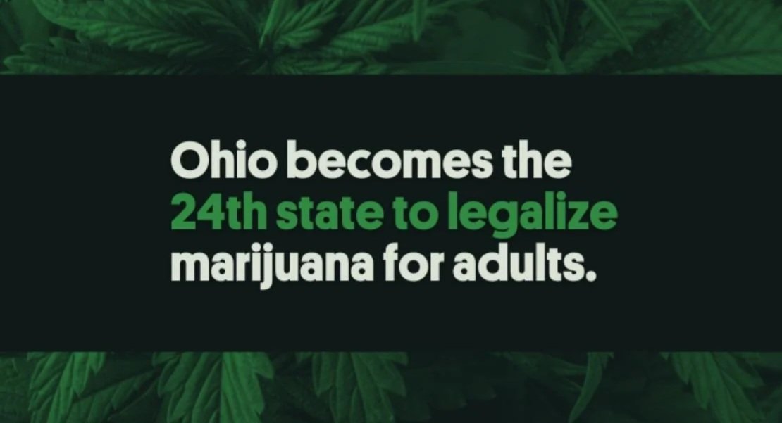 Ohio has just legalised cannabis for adult-use.

Their illicit cannabis market will suffer, jobs will be created and cannabis consumers will be safer.

#CannabisReformIreland