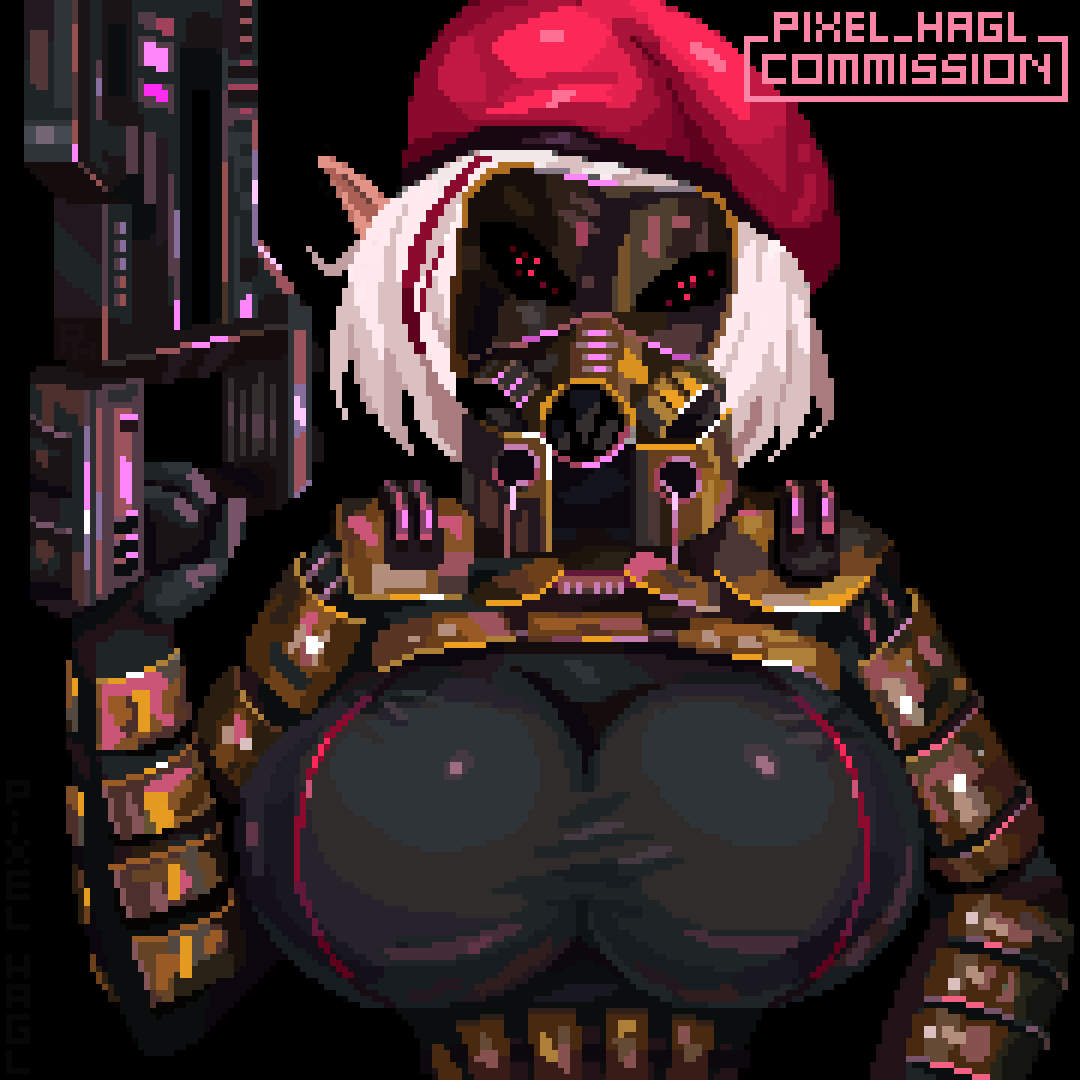 Pixel_Hagl's tweet photo. I made Vtuber portrait   🎨
Thank you @Velvettie for another #commission
It's always fun to work with you!  ❤️

#aseprite #pixelartist #픽셀아트 #ドット絵 #pixelart #commissionsopen #VelvettieArt https://t.co/S5idPI1Ti4