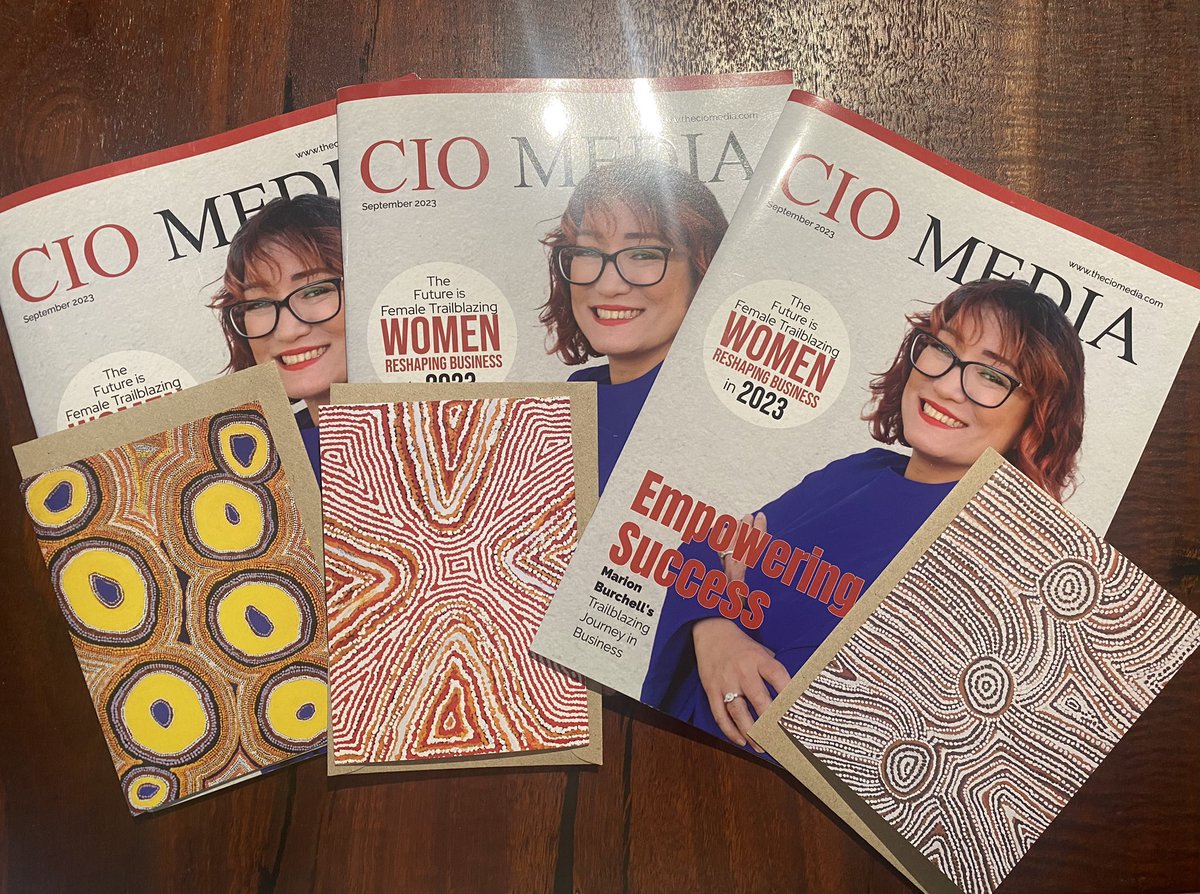 marion_burchell's tweet photo. Sending #CIO #media #magazine out. Supporting local #indigenous #artists and #SmallBusinesses 

#digitalleadership #TechnologyNews #TechNews #BusinessNews https://t.co/k6l5yife9r