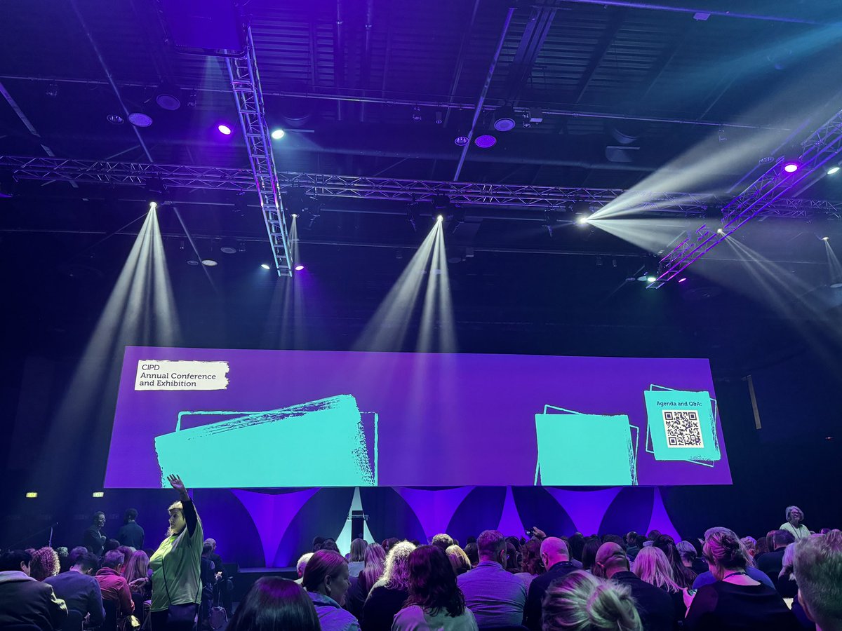 Excited to be at the annual @CIPD @CIPD_Events  conference. The focus this year is “a bolder future for the people profession” #cipdACE #CIPD #HR #People #Leader #Keynote #Event
@RHNuk