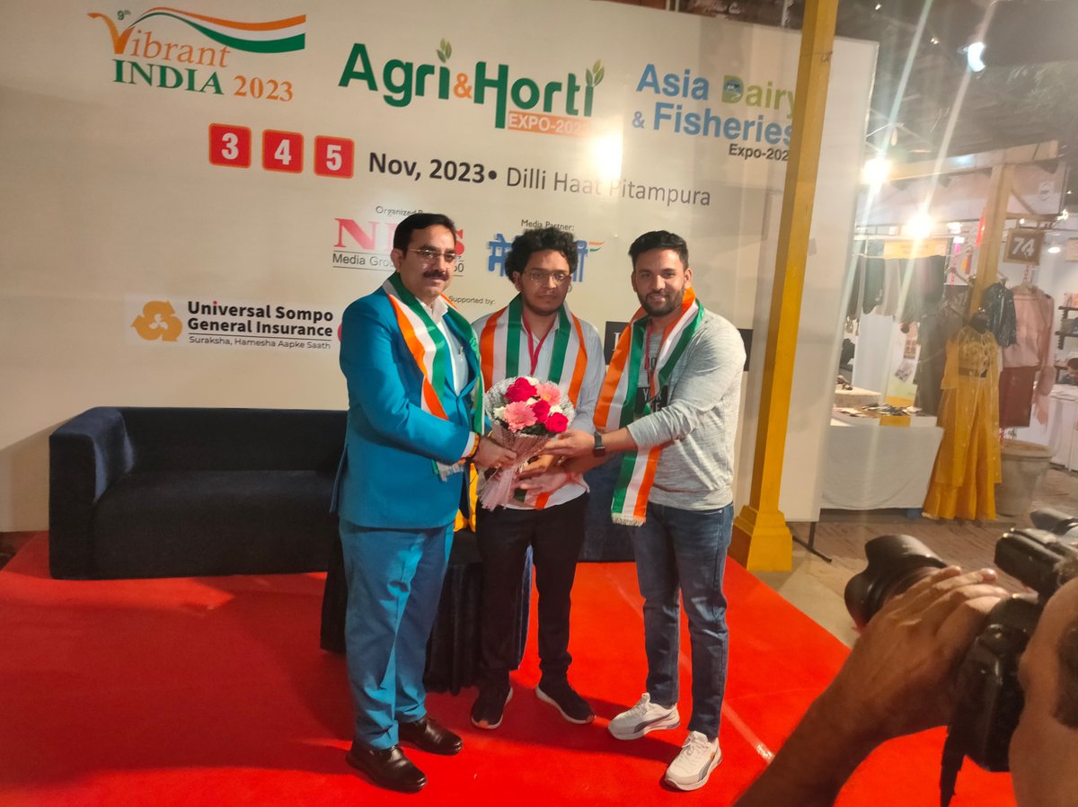 iiserbhopal's tweet photo. IISER Bhopal was awarded the 1st Prize in "Providing Excellent Research &amp; Education" category at the "9th Vibrant India 2023" expo held from Nov 3-5, 2023 at New Delhi.
Congratulations to all the participants for this achievement.
@EduMinOfIndia @IndiaDST 
#VibrantIndia2023 https://t.co/32vXFeeOoO