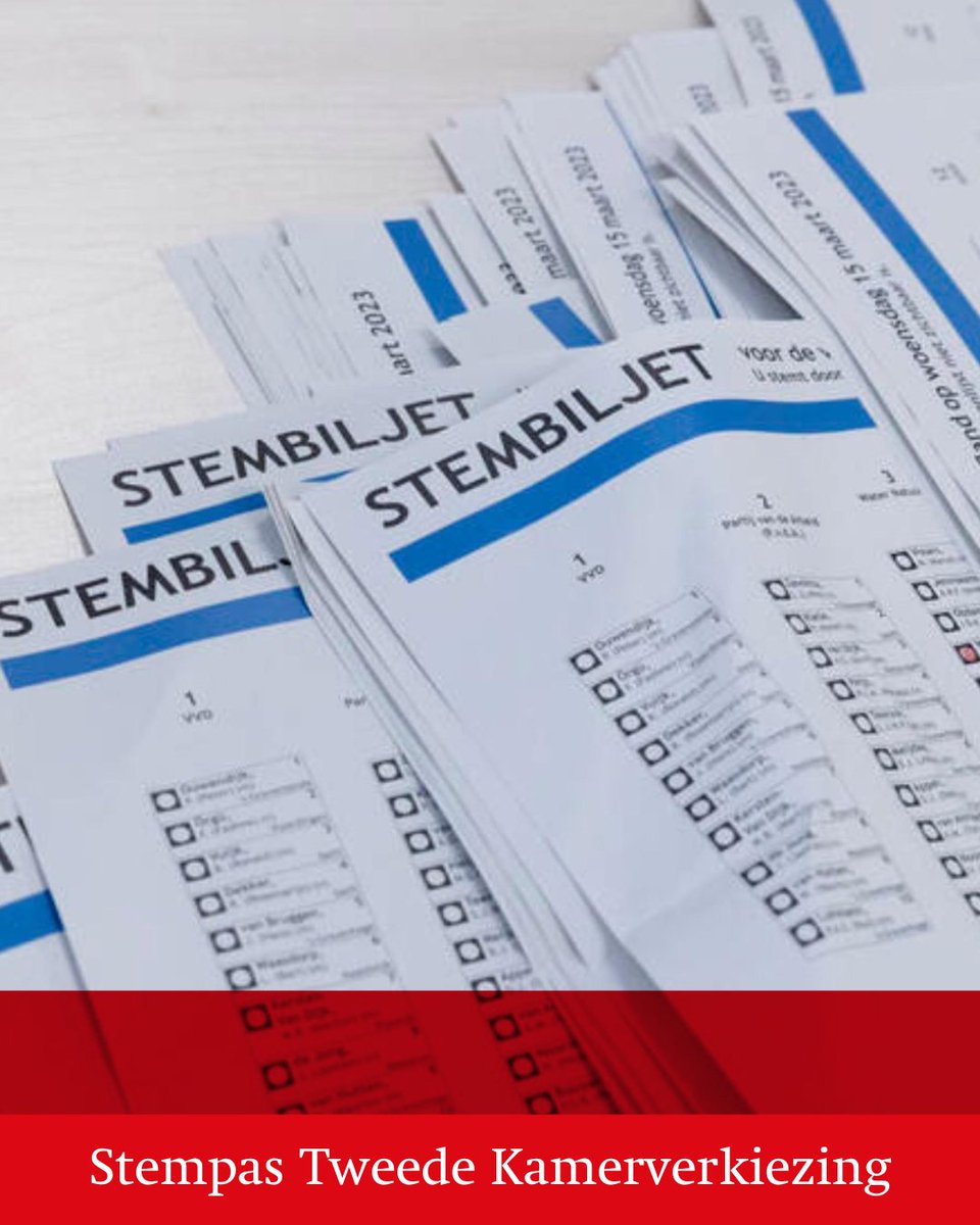 Is 'ie bij jou al op de mat gevallen? Uiterlijk 8 november krijg je je stempas voor de Tweede Kamerverkiezing in de bus. Bewaar hem goed, je hebt hem nodig om te kunnen stemmen! Meer weten over de verkiezingen? Ga naar 👉 zeewolde.nl/verkiezingen
#ElkeStemTelt #TK2023 #Verkiezing