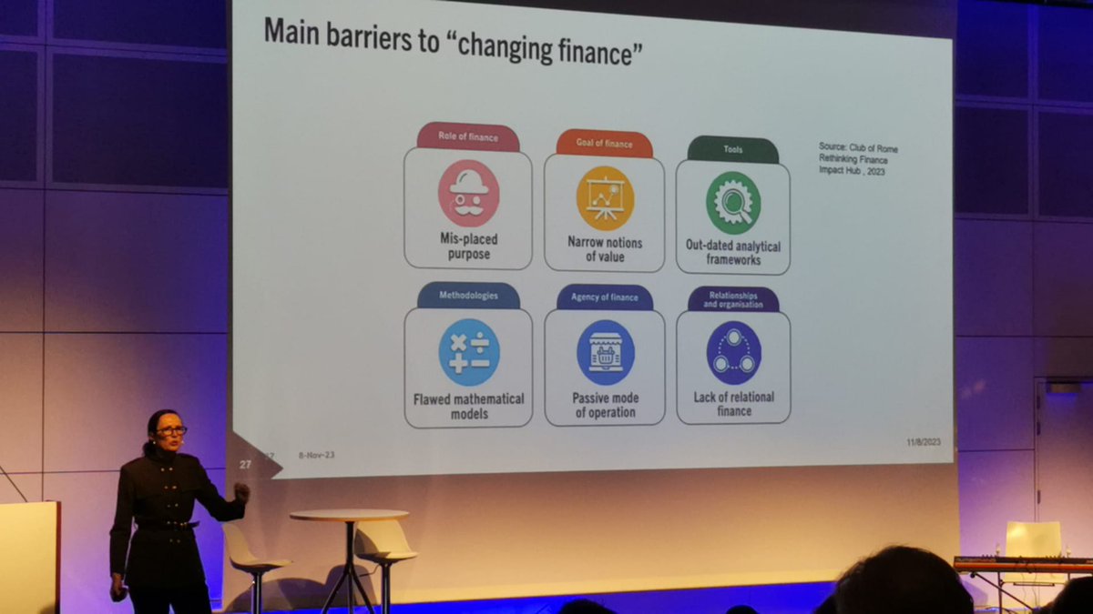 LadyAgri's tweet image. 📢🔴LIVE from #BelgianImpactDay : "Our financial system is purely transactional and does not serve human needs. We need to support #SMEs and underline their key role as the backbone of economic growth"💪 - @SDDecleve, Co President @ClubOfRome
&amp;amp; Co Founder @EUWeCan #ImpactFinance