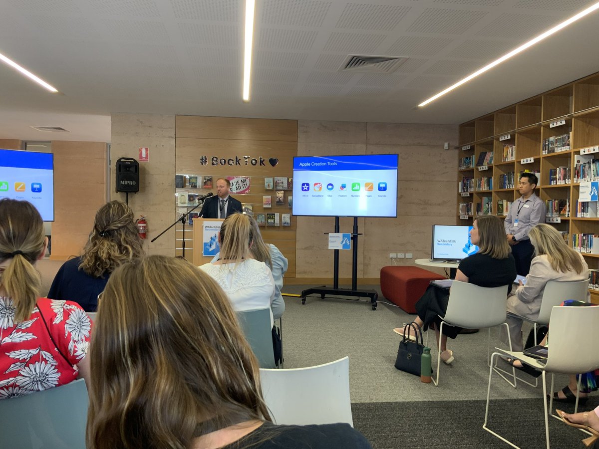 Michelle Lloyd (@shell_lloyd70) on Twitter photo How our #WATechTalk network has grown!! This week saw our first Kids Conference and Secondary Network held to celebrate innovation in classrooms. Thank you to <a href="/XpatEducator/">Jamie Clark</a> and <a href="/mrjohnny_ho/">Johnny Ho</a> for hosting us today at <a href="/MotherTeresa_CC/">Mother Teresa Catholic College</a>
From little things, big things grow. How our #WATechTalk network has grown!! This week saw our first Kids Conference and Secondary Network held to celebrate innovation in classrooms. Thank you to <a href="/XpatEducator/">Jamie Clark</a> and <a href="/mrjohnny_ho/">Johnny Ho</a> for hosting us today at <a href="/MotherTeresa_CC/">Mother Teresa Catholic College</a>
From little things, big things grow.