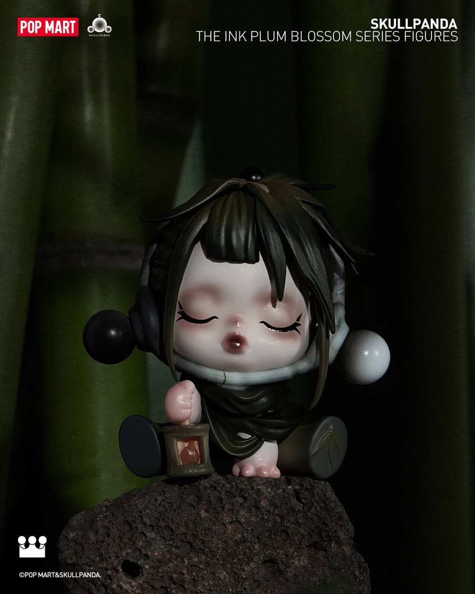🆕SKULLPANDA The Ink Plum Blossom シリーズ🆕 SKULLPANDAと一緒に