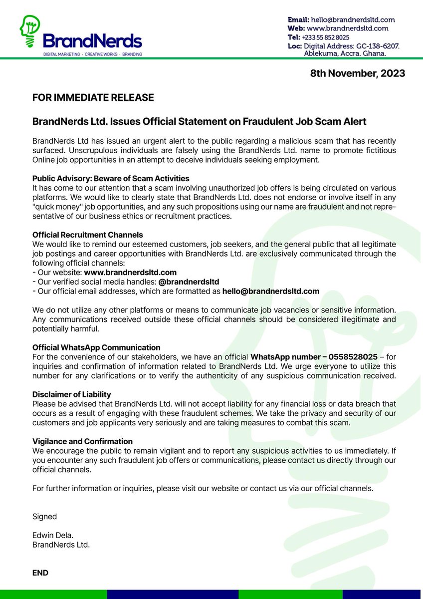 BrandNerds Ltd tweet media