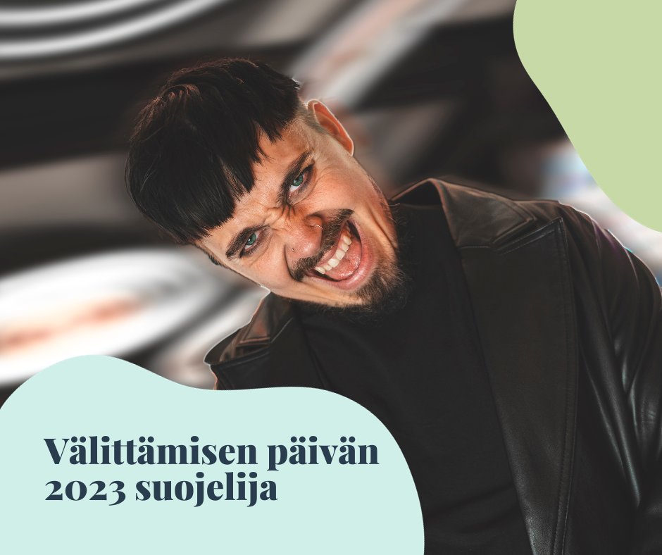 Käärijä on Välittämisen päivän 2023 suojelija: valli.fi/valittamisen-p…
#VälittämisenPäivä #VälittämisenAika