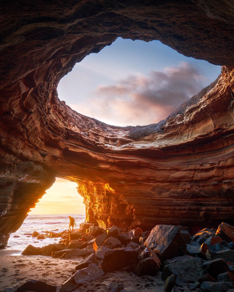 California 
One of the most unreal sea caves I’ve ever seen 😍