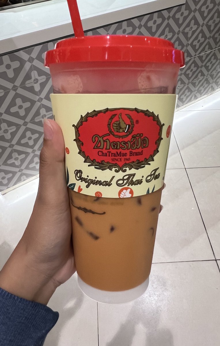The best Thai tea 🤤
#archivetwt #lifetwt