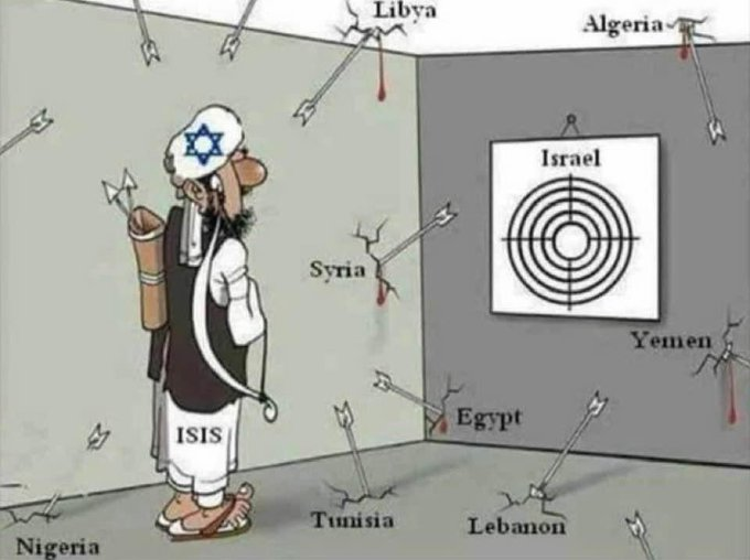 SoftWarNews's tweet photo. Serius nanya..! 

Al-Qaeda tidak pernah menyerang Israel. 

ISIS tidak pernah menyerang Israel. 

Kelompok-kelompok teroris hingga kini tidak angkat senjata menyerang Israel.

Bingung kenapa..! https://t.co/aqkXBh6IwK