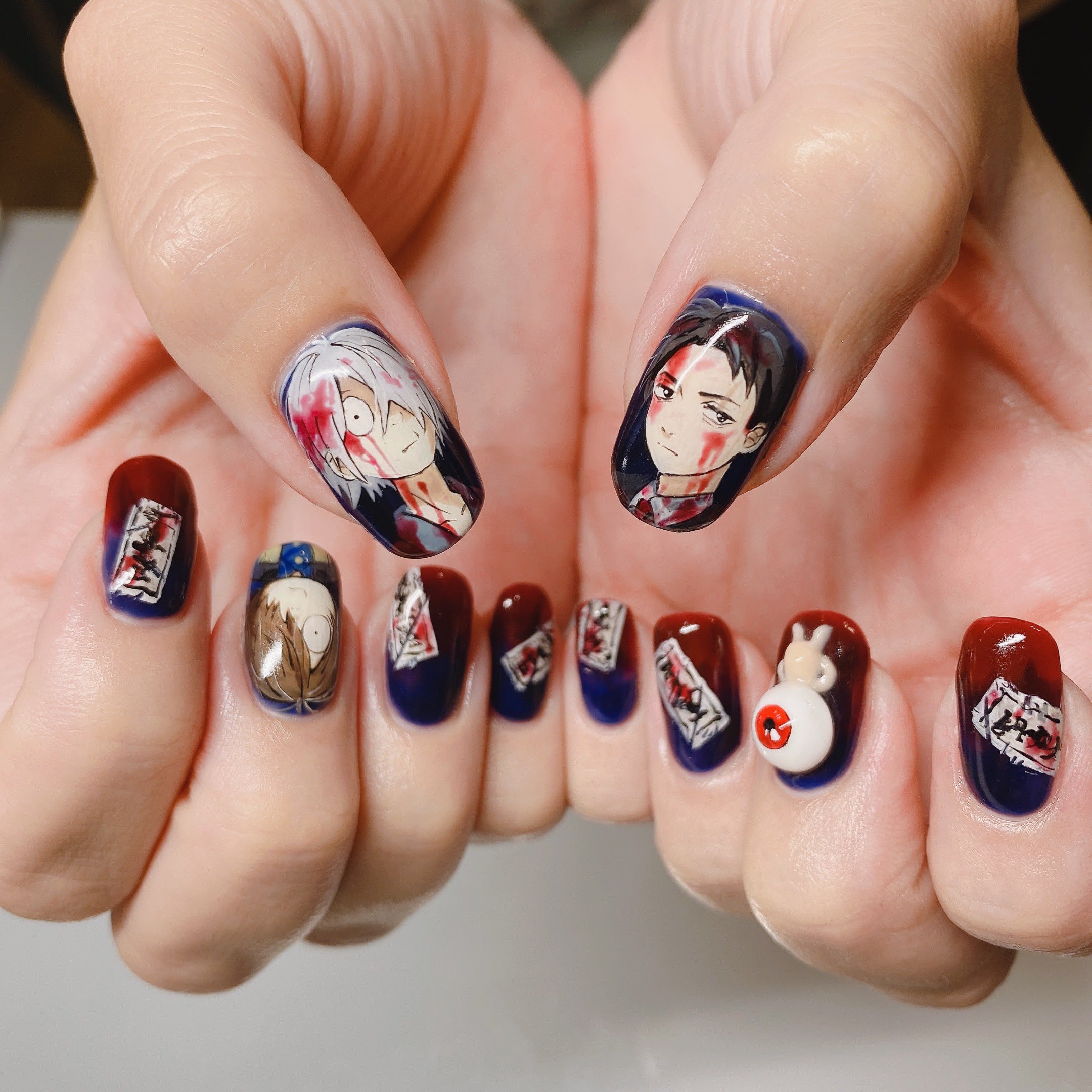 ネイル参考画像 design by @j48_studio_e_ 🧷nailstudio