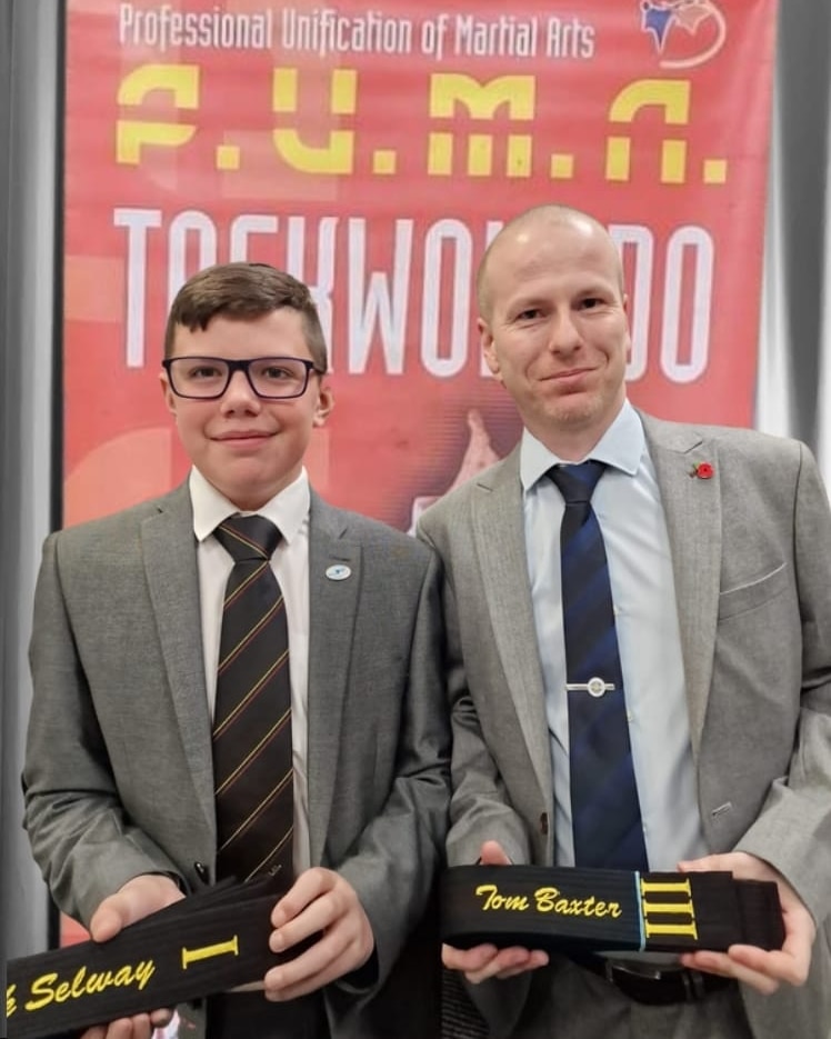 Congratulations to both our student and our Instructor on their recent promotions at the P.U.M.A. Black Belt Grading.