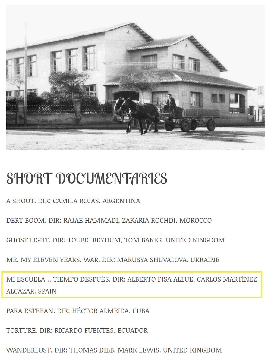 Nuestro documental ha sido seleccionado para el 7th Short Long World Festival, Corrientes, Argentina 2023 ❤

<a href="/InnovaEducAr/">InnovaEducAr</a> <a href="/AragonNoticias_/">Aragón Noticias</a>  <a href="/aragonradio/">Aragón Radio</a> <a href="/GobAragon/">Gobierno de Aragón</a> <a href="/AnaCrisEduca/">AnaCris</a> <a href="/ComunidZ/">Escuelas Transformadoras. ZGZ Rural</a>