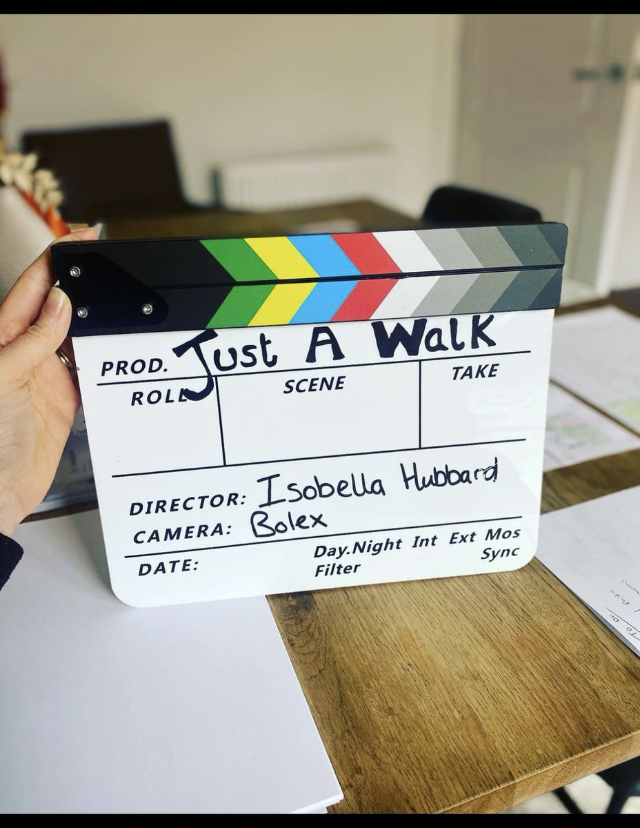 IsobellaHubbard's tweet photo. Very proud of our @just_awalk_film team last night making it as a nominee @BritShortFilm 🩷
Huge thanks to the awards committee for such a fab night and @alexzane for hosting. 
Love to my partner and producer extraordinaire @lilaclements 🩷 next project is in the works … https://t.co/svHWHGoWyN