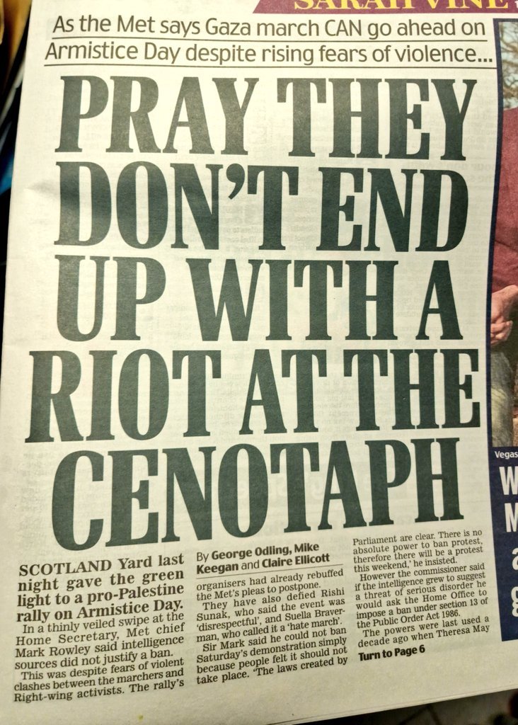 Remember the 'Race Riots' in France a few months ago. The UK establishment are trying to provoke that here. Do not give them what they want, or they will take more in return. The best way to beat them at their own game, is to not play the game at all. Stay on target.