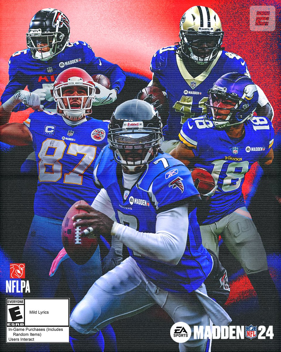 Michael Vick's Dream Team of current players 👀🔥

🏈 Alvin Kamara
🏈 Justin Jefferson
🏈 Drake London
🏈 Travis Kelce

#Madden24 | <a href="/EAMaddenNFL/">Madden NFL 26</a>