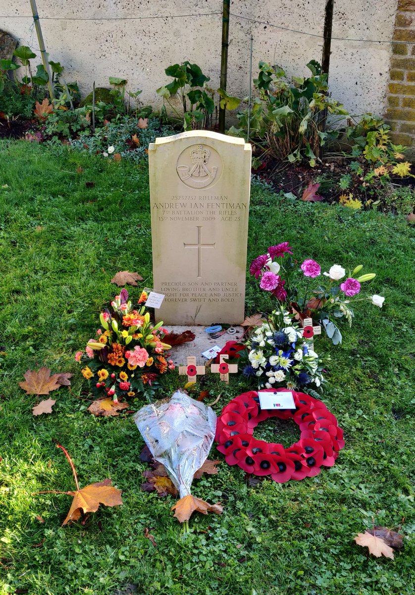 Rfn Andrew Fentiman. Killed this day in 2009. Forever Swift and Bold