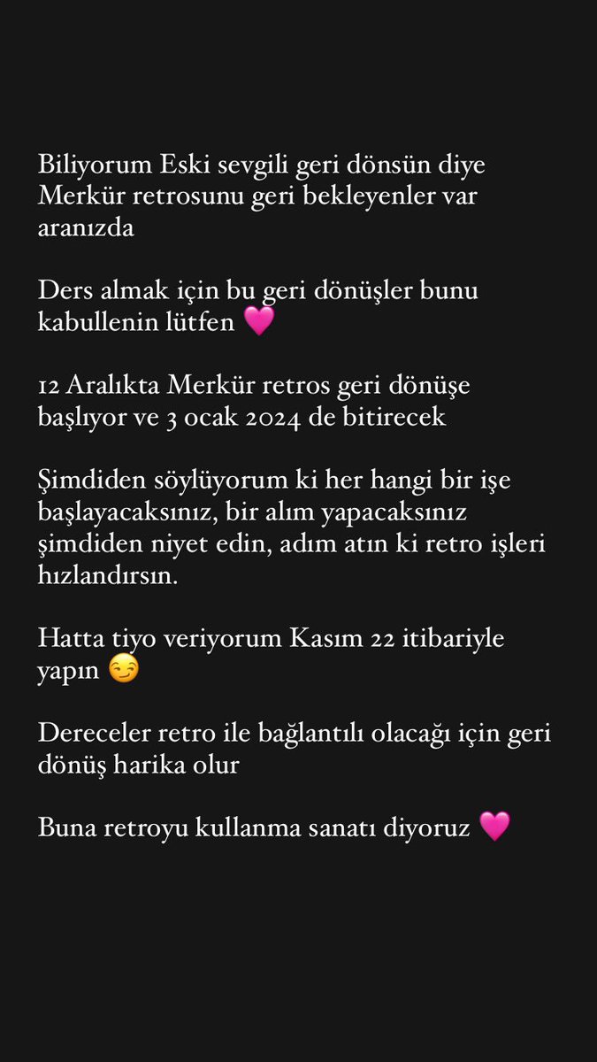 Merkür retro yaklaşıyorsa…