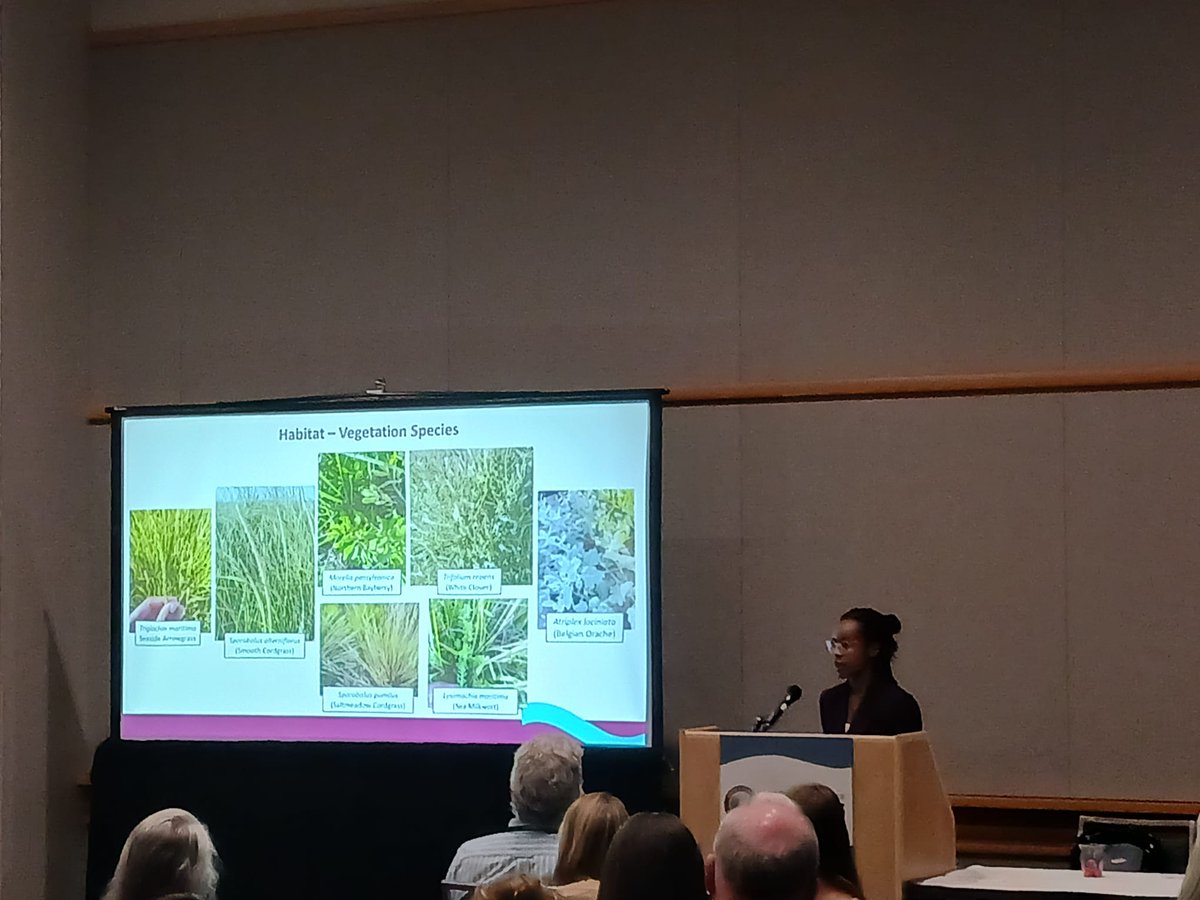 #AtlanticCanada presentations at #CERF2023
Kudos to <a href="/Maka_jnr/">Makadunyiswe D. Ngulube</a> and her work on natural and anthropogenic modified salt marshes in Shippagan, NB.
<a href="/CERFScience/">Coastal & Estuarine Research Federation (CERF)</a> 
<a href="/smuhalifax/">Saint Mary’s University</a>