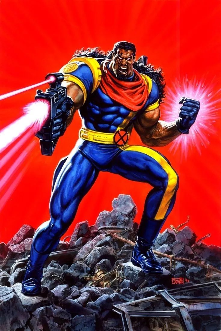 DailyMutantsX's tweet photo. Today’s Mutant of the day is Lucas Bishop!

First Appearance: Uncanny X-Men #282 (September 1991)

Created by: John Byrne &amp; Whilce Portacio https://t.co/qNozComs7T