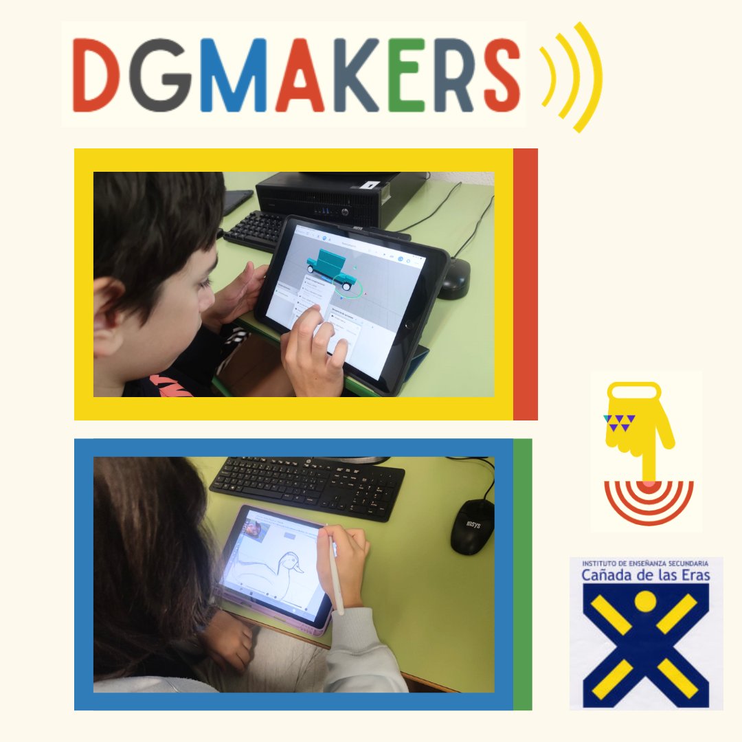 ieseras's tweet photo. En la sesión de hoy nuestros alumnos DGmakers han podido trabajar con aplicaciones de redrawing (redibujado) y de realidad aumentada como Reality Composer. #DGMakers #GDpatrimonio #abp https://t.co/s7rOPjeODM
