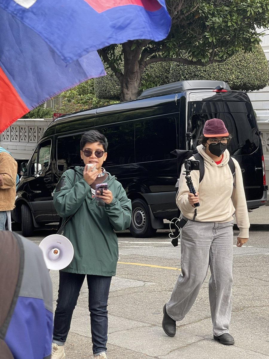 <a href="/malaya_movement/">Malaya Movement USA</a> <a href="/AnakbayanUSA/">Anakbayan-USA</a> <a href="/KBTNalliance/">Kabataan Alliance</a> Joy, <a href="/malaya_movement/">Malaya Movement USA</a> calls to stop militarization and redtagging in the Philippines. In such a hostile undemocratic country, militant labor leaders such as Ka Jude Fernandez were killed by state forces. #StopMilitarization (22/n)