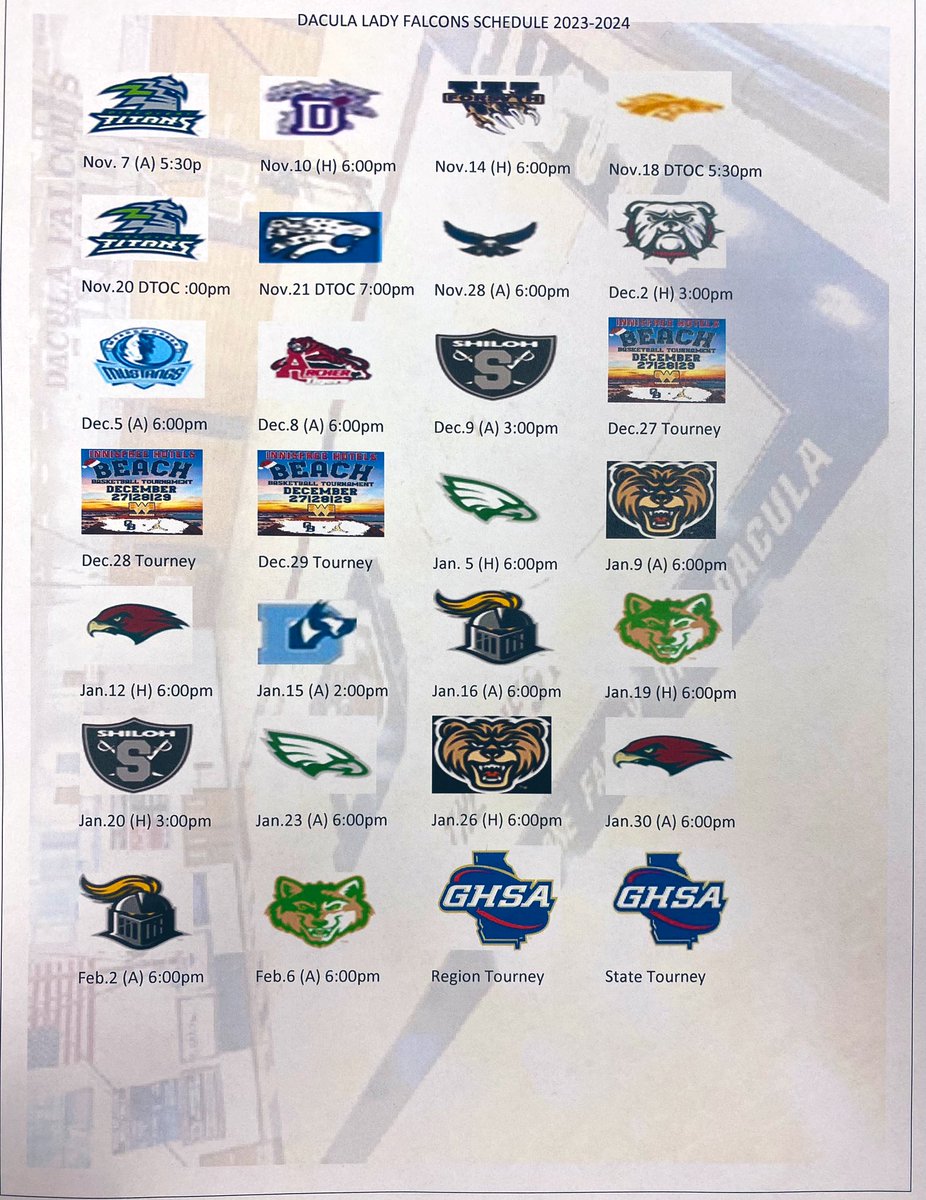 2023-24 Varsity Girls Basketball Schedule <a href="/KyleSandy355/">Kyle Sandy</a> <a href="/DaculaTipoffCl/">Dacula Tipoff Club</a> <a href="/DaculaAthletics/">Dacula HS Athletics</a>