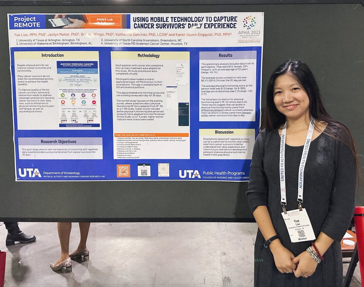 ๐ฃ๐๐ช๐ฆ ๐๐ฎ๐ฏ (@thepawslab) on Twitter photo We had a great time at #APHA2023! Dr. <a href="/yueliao/">๐๐ฟ. ๐๐ถ๐ฎ๐ผ, ๐ฌ๐๐ฒ, ๐๐ฃ๐ ๐ฉ๐ปโ๐ป ๅป็ฅ</a> shared results from two of our studies, GEMS and Project REMOTE. Hope to connect with everyone again next year in Minneapolis! <a href="/PaSectionAPHA/">APHA PA Section</a> <a href="/APHAAnnualMtg/">APHA's Annual Meeting & Expo</a> We had a great time at #APHA2023! Dr. <a href="/yueliao/">๐๐ฟ. ๐๐ถ๐ฎ๐ผ, ๐ฌ๐๐ฒ, ๐๐ฃ๐ ๐ฉ๐ปโ๐ป ๅป็ฅ</a> shared results from two of our studies, GEMS and Project REMOTE. Hope to connect with everyone again next year in Minneapolis! <a href="/PaSectionAPHA/">APHA PA Section</a> <a href="/APHAAnnualMtg/">APHA's Annual Meeting & Expo</a>