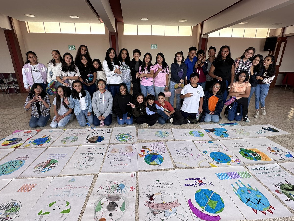 CABIPANC's tweet photo. #NotPlanetB | Agradecemos a la #UEMaríaAuxiliadora de Quito por permitirnos compartir la charla para niñas y niños sobre #CambioClimatico y formar parte de “My eco message to the world” (Mi ecomensaje para el mundo) 🌎
@monicamaruri64 @PRIXJEUNESSEINT @JWB_9 https://t.co/ZfkgUsmZT5