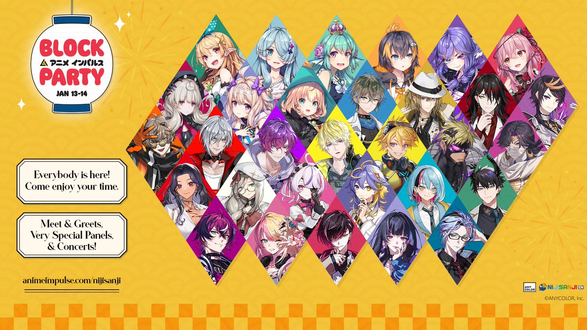 にじさんじ　Noctyx　アニメインパルス2024 バナー 人気沸騰】 にじさんじ バナー アニメインパルス2024 Noctyx