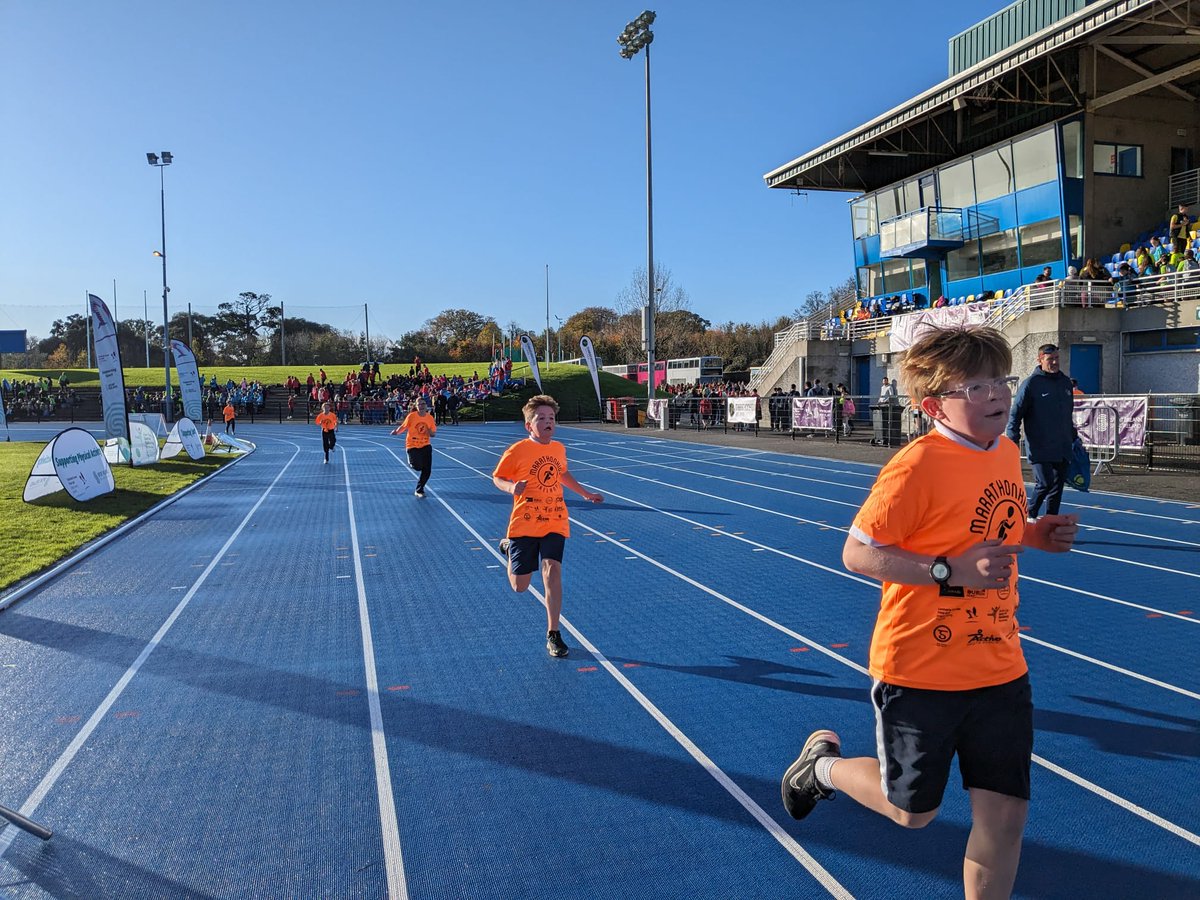 Super Final Mile at Morton Stadium 👍
<a href="/MarathonkidsIre/">Marathonkids Ireland</a> <a href="/FingalSports/">Fingal Sports Office</a>