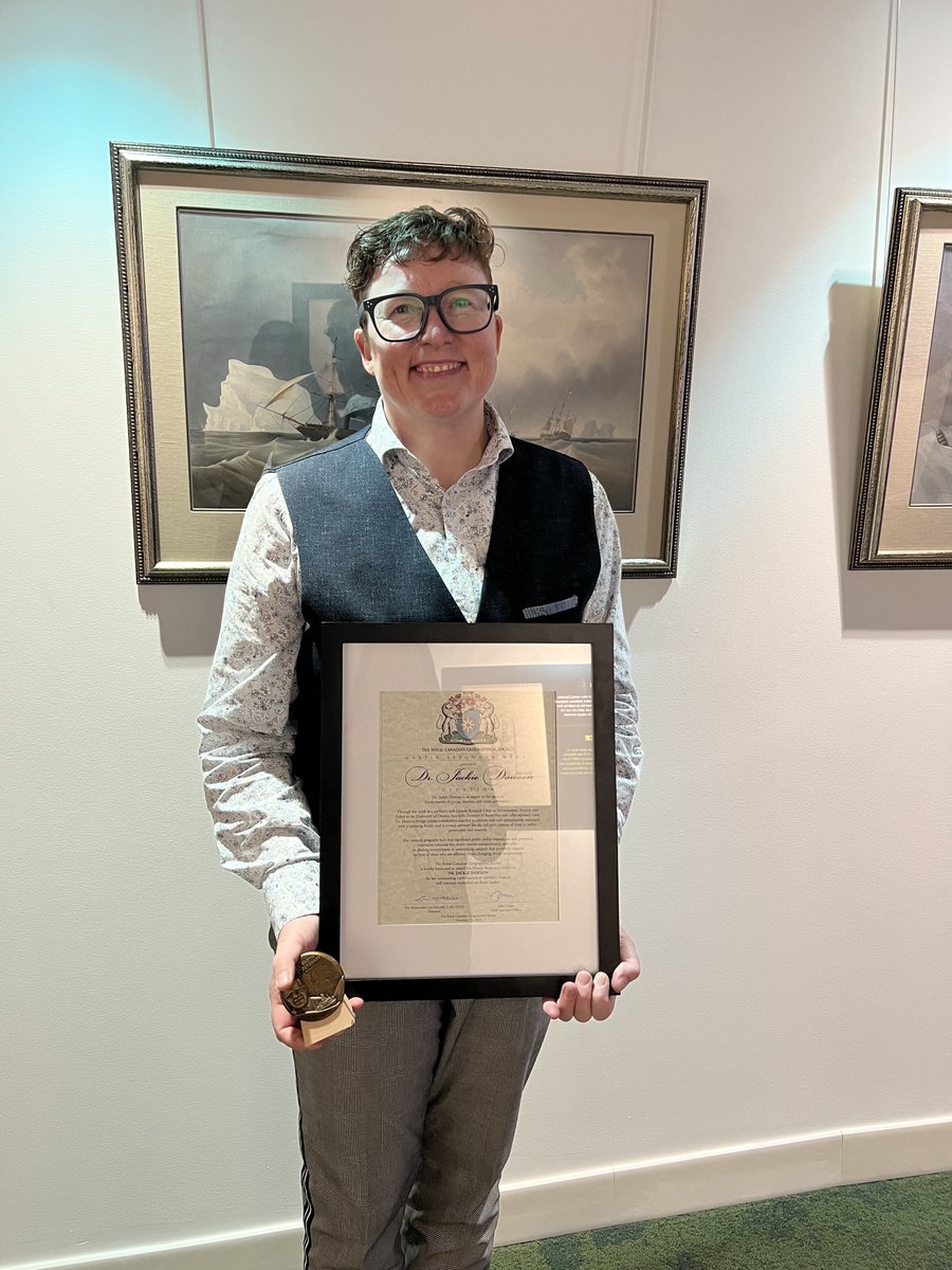 ArcticNet (@arcticnet) on Twitter photo Our Scientific Director <a href="/jackie_dawson/">Dr. Jackie Dawson</a> was awarded with The Martin Bergmann Medal for Excellence in Arctic Leadership! Congratulations Jackie! <a href="/RCGS_SGRC/">Royal Canadian Geographical Society</a> #Geography Our Scientific Director <a href="/jackie_dawson/">Dr. Jackie Dawson</a> was awarded with The Martin Bergmann Medal for Excellence in Arctic Leadership! Congratulations Jackie! <a href="/RCGS_SGRC/">Royal Canadian Geographical Society</a> #Geography