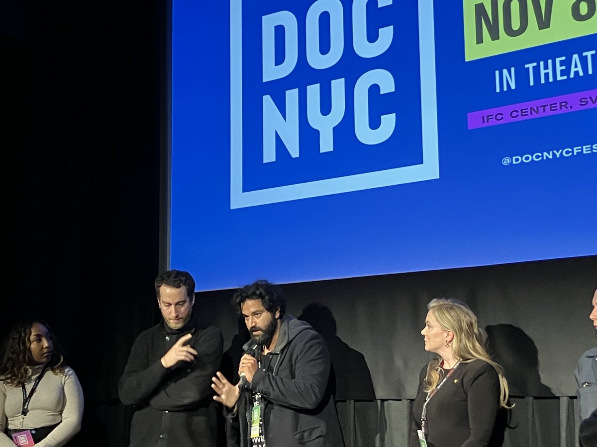 So moved to watch the premiere at @DocNYCFest of Between Me and the Sea, BEAUTIFUL shortdoc co-produced by my friend and former @UN staffer  @mohsindin with Syrian refugee Fatima as part of #MeWeSyria program. Her story set her free. View online at DocNYC website.