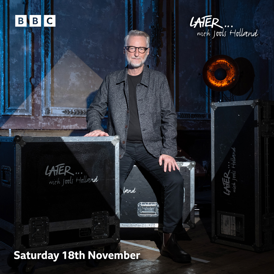 Catch me on <a href="/BBCLater/">Later...with Jools Holland on BBC Two</a> this week, celebrating 40 years since my first tv appearance - which was also introduced by Jools Holland. 

🔗 bbc.co.uk/mediacentre/pr…

Saturday 18th November
10:40pm
<a href="/BBCTwo/">BBC Two</a> &amp; <a href="/BBCiPlayer/">BBC iPlayer</a>