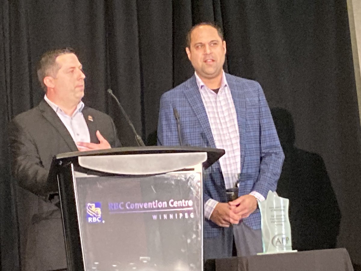 Congrats to Kinsmen Club of Winnipeg, 2023 Outstanding Foundation or Philanthropic Group!!

#NPDLove #MPA #MPA2023 #Manitoba #AFPManitoba #NPD2023