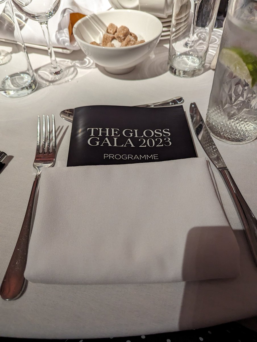 First time at <a href="/TheRDS/">The RDS</a> and first time at <a href="/TheGlossMag/">TheGlossMag</a> Gala - excited for a great night with a room bursting with fabulous talented ladies #TheGlossGala23