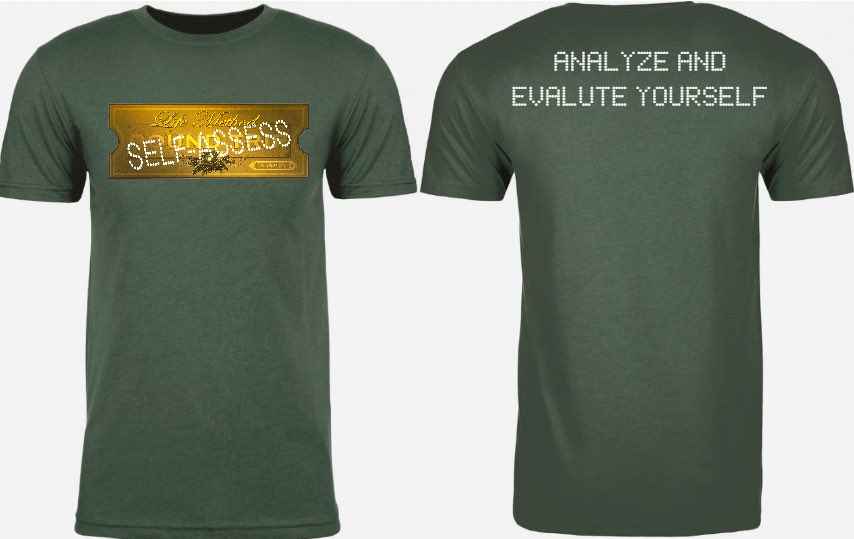 Life_Method_'s tweet photo. My personal favorite. Everyone needs this shirt lol
#SelfAssess #lifemethod #TICKET https://t.co/ckjtKMIuI3
