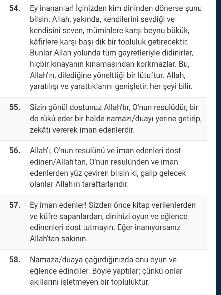 TRATHEROCKART's tweet photo. Hicbir kınayanın kınamasından korkmadan didinenler...
Allah yolu nedir? İyilik ve barısta yarışmak, adaletle hüküm vermek. Zalimlere çetin,mazluma yumuşacık olmak. İgreti dunya hayatinda, bencil,nankor olmayıp, nimetlere sukur ile bahşedilenleri korumak. Biz buna Hak yolu diyoruz https://t.co/KStxjuCUUF