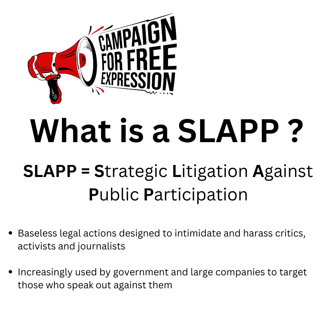 _FreeExpression's tweet image. 🚨 Fighting for freedom of the press! 📰💪 SLAPPs threaten journalists and watchdogs, aiming to silence truth. Media Defence steps in with financial and legal support, empowering them to stand strong against intimidation. #PressFreedom #DefendJournalism 🛡️